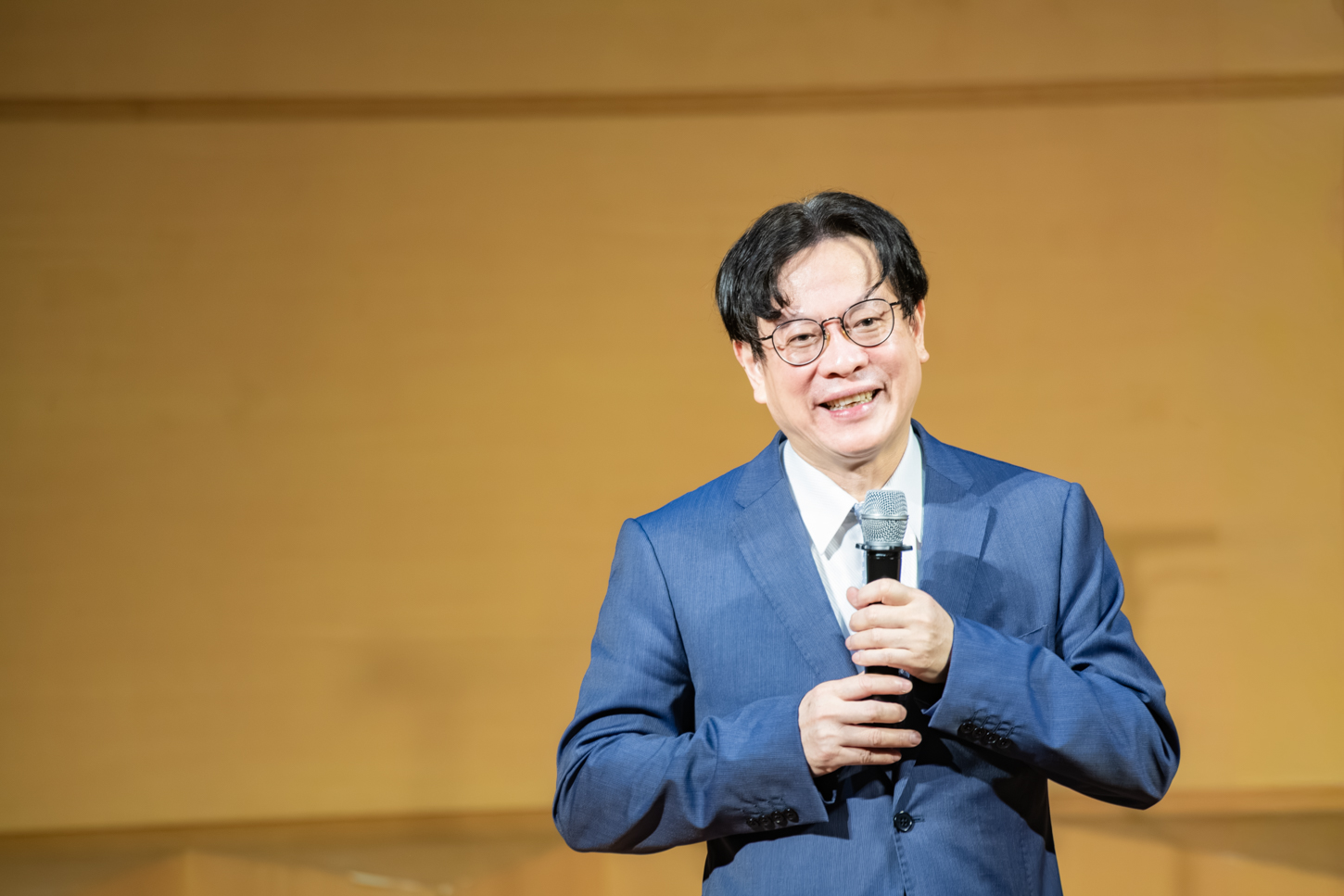 彰基總院長陳穆寬教授致詞表示，感謝各教會一路對彰基的支持，盼大家同心攜手奉獻，將榮耀歸給上帝。(彰基提供)
